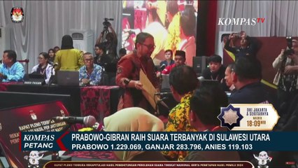 Descargar video: Rekapitulasi KPU: Prabowo-Gibran Raih Suara Tertinggi di Sulawesi Utara