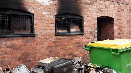 The Curry House, Shrewsbury, fire aftermath