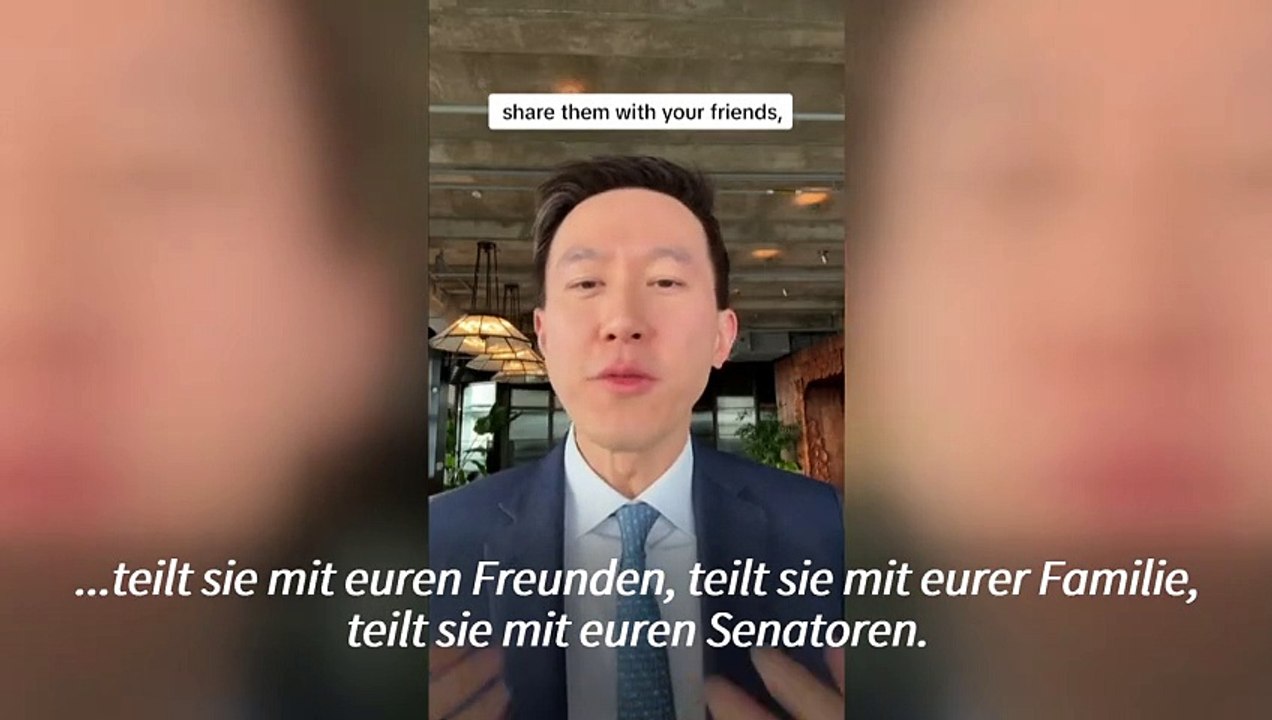 Tiktok-Chef ruft zu Protest gegen Verbot auf: 'Verschafft euch Gehör'