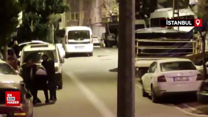 İstanbul'da sokakta bağıran alkollü şahsa vatandaşlar müdahale etti