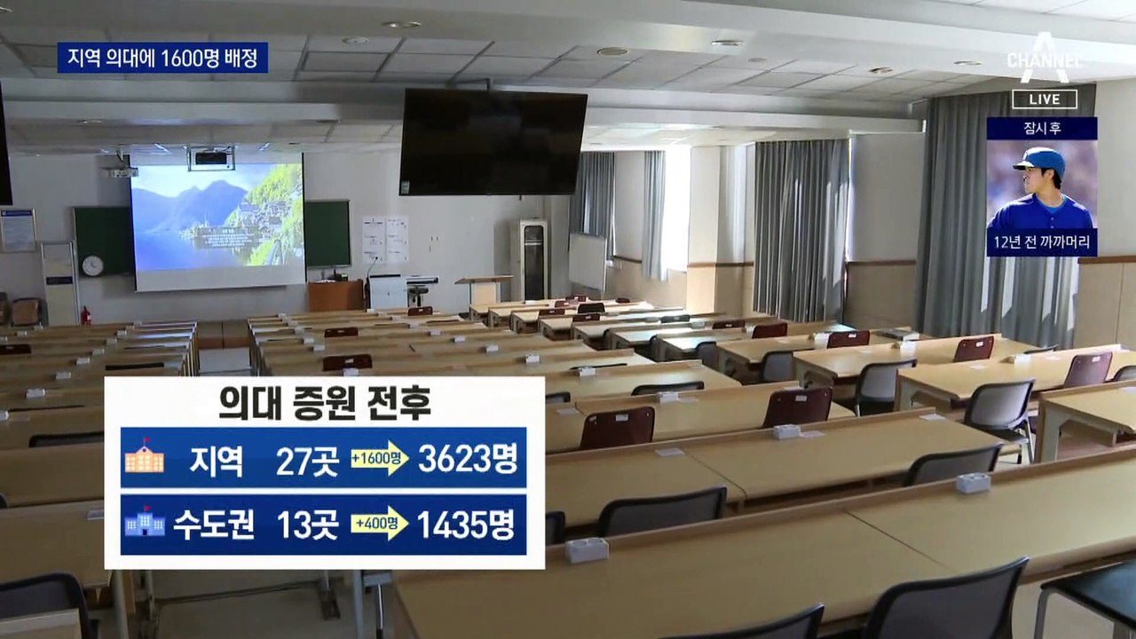 의대 정원, 비수도권에 80% 배정…빅5 의존도 낮춘다