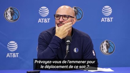 Mavs - Kidd fait un point sur la blessure de Doncic