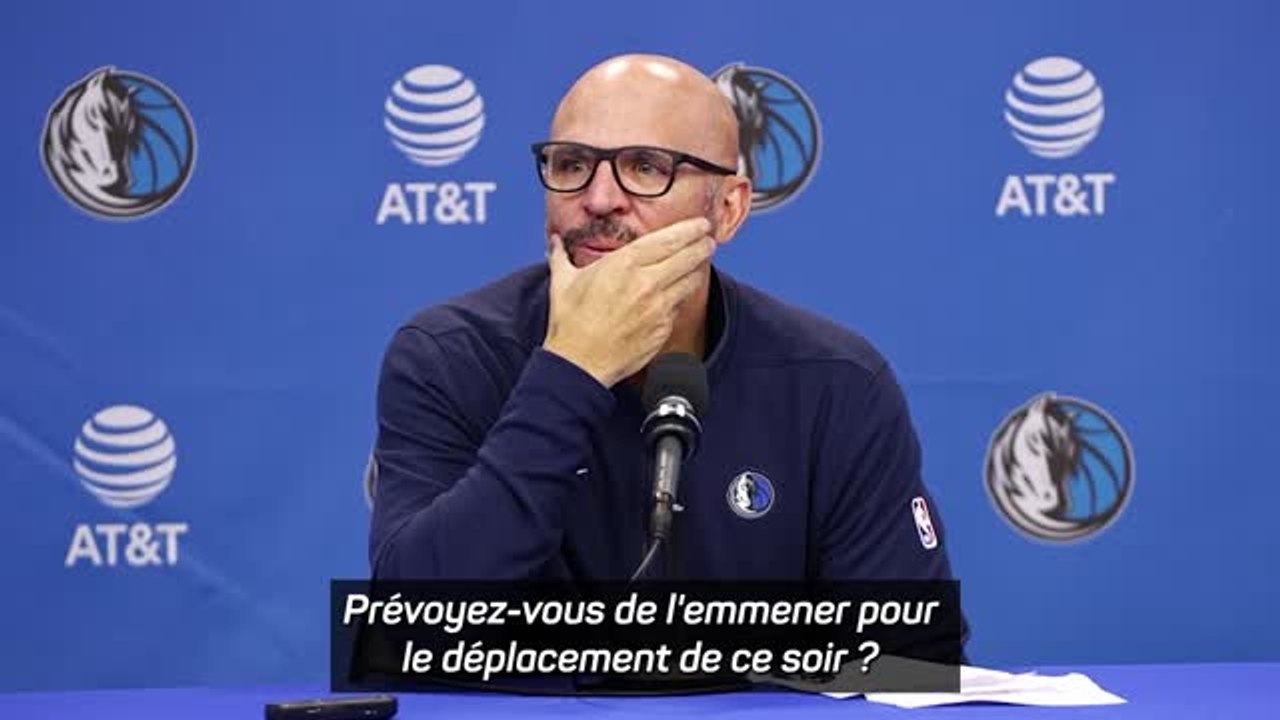 Mavs - Kidd fait un point sur la blessure de Doncic