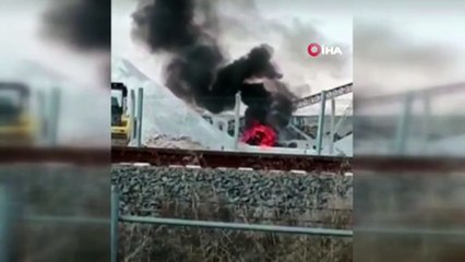 KONYA'DA EĞİTİM UÇAĞI DÜŞTÜ