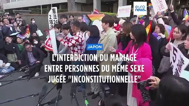 Japon : Un tribunal juge anticonstitutionnelle l'interdiction du mariage homosexuel