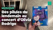 Aux concerts d’Olivia Rodrigo, les fans repartent avec des pilules du lendemain et des préservatifs
