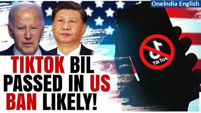 TikTok Ban Expected in US| Congress Approves Bill to Combat Foreign Adversary Applications| Oneindia