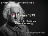 ‍ Albert Einstein : L'Éveil d'un Génie   14 mars 1879 naissance du physicien Albert Einstein ‍