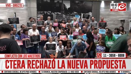 Download Video: Ctera rechazó la propuesta del Gobierno: ¿se vienen más paros nacionales?