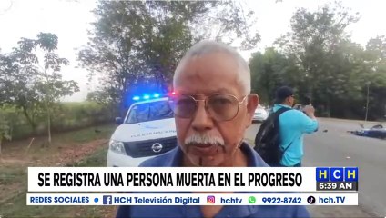 Reportan la muerte de un hombre en una calle de La Ponderosa, El Progreso