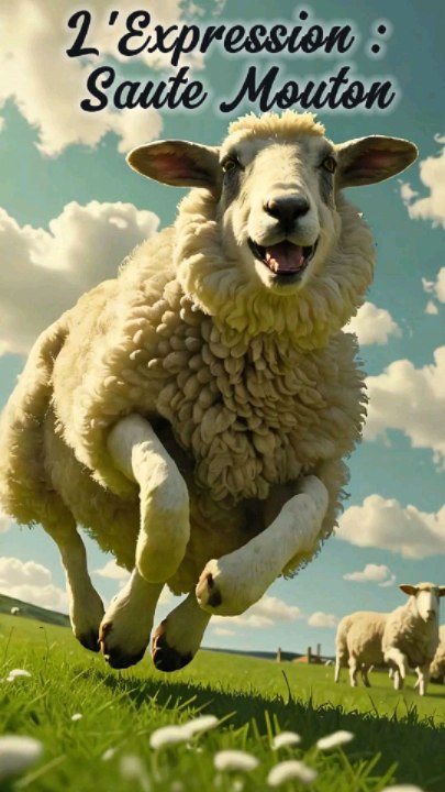 d'où vient l'expression saute-mouton ?