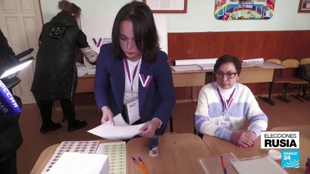 Territorios ucranianos anexados también votan en las elecciones presidenciales rusas (2/5)