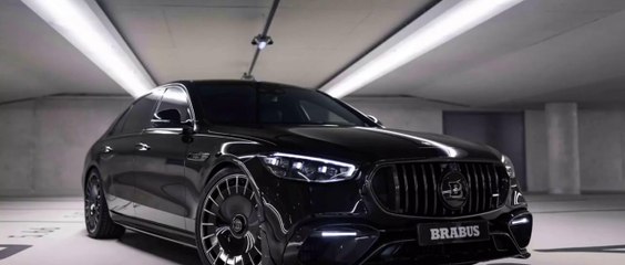 A Luxury Missile with 917 Horsepower, New Brabus Mercedes-AMG S63 E Performance