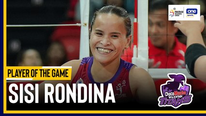 PVL Player of the Game Highlights: Sisi Rondina soars for Choco Mucho