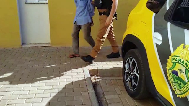 Após agredir a esposa, homem de 57 anos é detido pela PM e levado à Delegacia