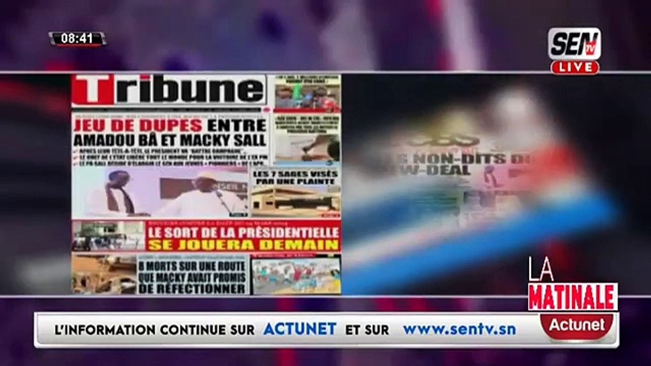 Revue de Presse Wolof de Mantoulaye Thioub du Jeudi 14 Mars 2024