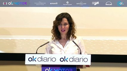 Ayuso: “OKMOTOR será altavoz de un acontecimiento sin precedentes como el GP de Fórmula 1 en Madrid”