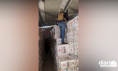 Delegado diz que cigarros apreendidos em Catolé do Rocha tem valor estimado em R$ 6 milhões