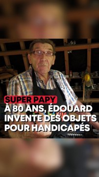 Un retraité invente des objets du quotidien pour aider les handicapés