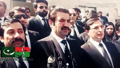 Descargar video: شیر افضل.مروت نے عمران خان کی رہائی کے مطلعق بڑی جبر دے دی | Great news for Imran Khan from the court... Imran Khan release... Sher Afzal Marwat was happy as he left the court... Sher Afzal Marwat announced the good news.