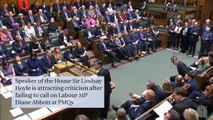 Racism Row Continues As Diane Abbott Is Not Called On At Pmqs