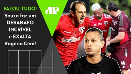 "Os jogadores DE HOJE são MUITO MIMIZENTOS! POR%@, EU JÁ VI o Rogério Ceni..." Souza faz DESABAFO!