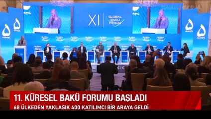 11. Küresel Bakü Forumu başladı