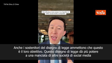 TikTok nel mirino del legislatore Usa, il ceo agli utenti: Fate sentire la vostra voce