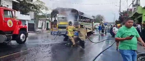 BOMBA AUTOBÚS ESCUINTLA