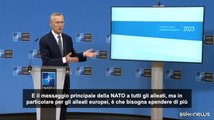 Stoltenberg: due terzi alleati spenderanno 2% Pil in Difesa nel 2024