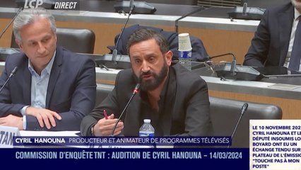 “J’ai été trahi par mon pote en direct” : Cyril Hanouna justifie son clash avec Louis Boyard devant la Commission d’enquête