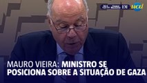 Ministro das relações exteriores fala sobre a situação de Gaza
