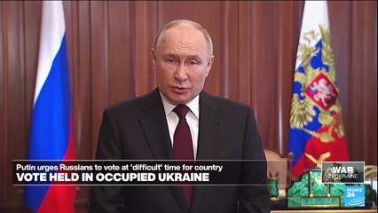 Putin calls on Russians to vote as sign of 'patriotism'