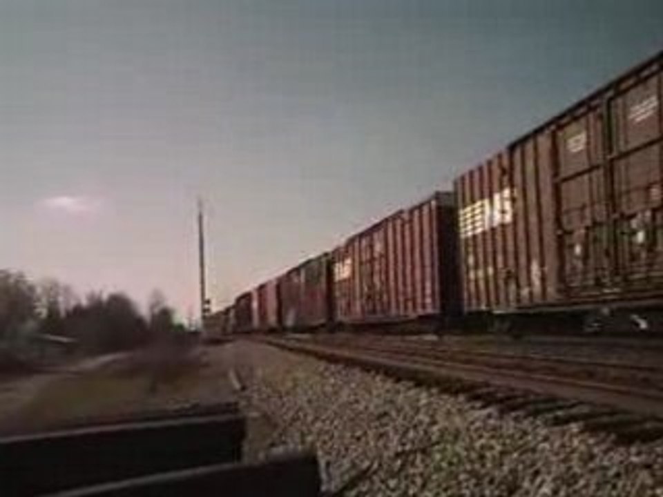 Mixed Freight bound for Indiana