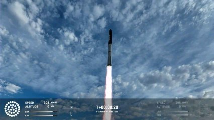 Starship llega a órbita en su tercer lanzamiento