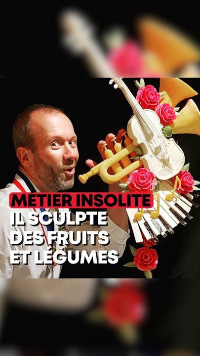 Le Nordiste Olivier Herbomel est champion du monde de sculpture sur fruits et légumes