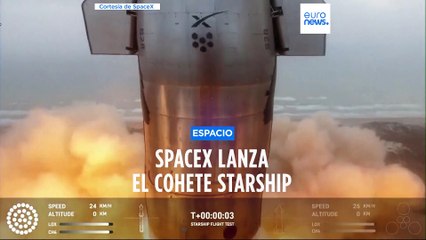 Despega el Starship de Elon Musk (SpaceX) que tiene como objetivo llevar gente a Marte