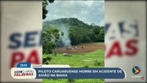 Piloto caruaruense morre em acidente aéreo na Bahia