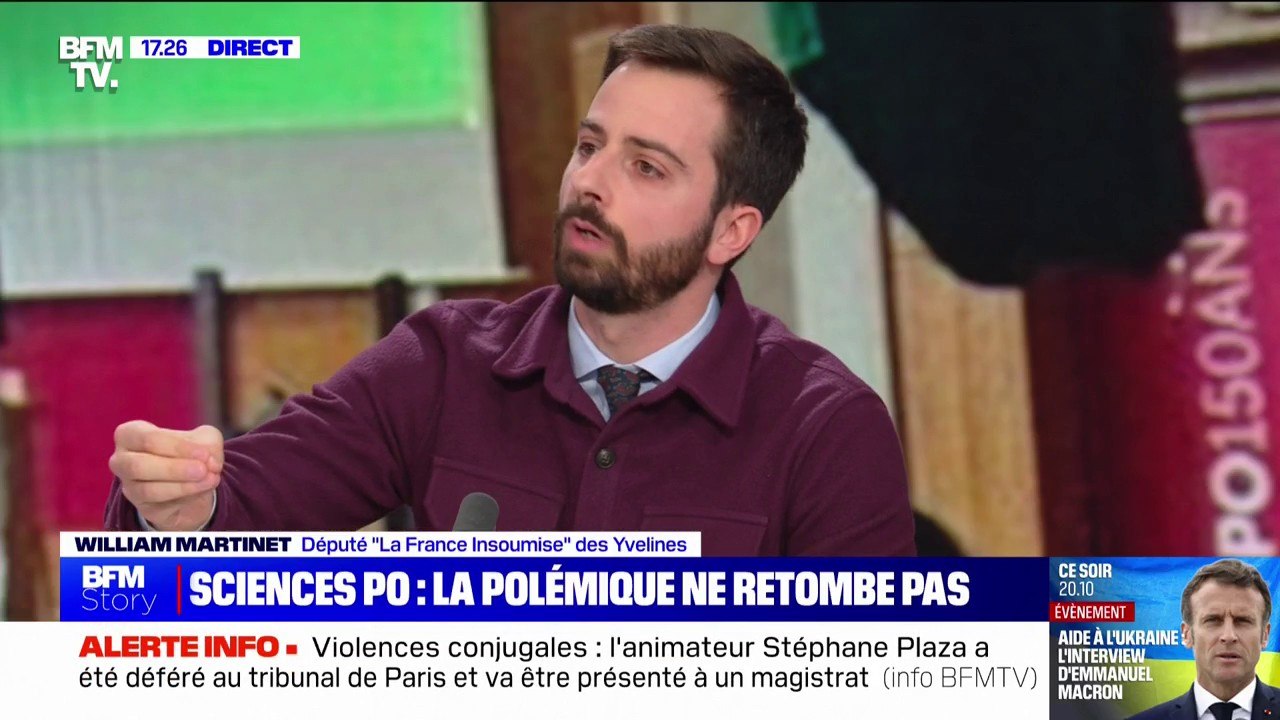 William Martinet, député LFI des Yvelines, à propos de la liste LFI aux élections européennes: "Rima Hassan va défendre la solution à deux États"