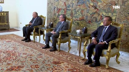 الرئيس السيسي يستقبل وزير الخارجية الإسباني خوسيه مانويل ألباريس