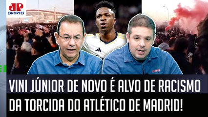 "SÃO IMBECIS, IDIOTAS! Cara, o Atlético de Madrid..." RACISMO contra Vinicius Júnior REVOLTA!