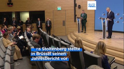 "Der Ukraine geht die Munition aus": Stoltenberg mahnt an die Nato-Bündnisstaaten
