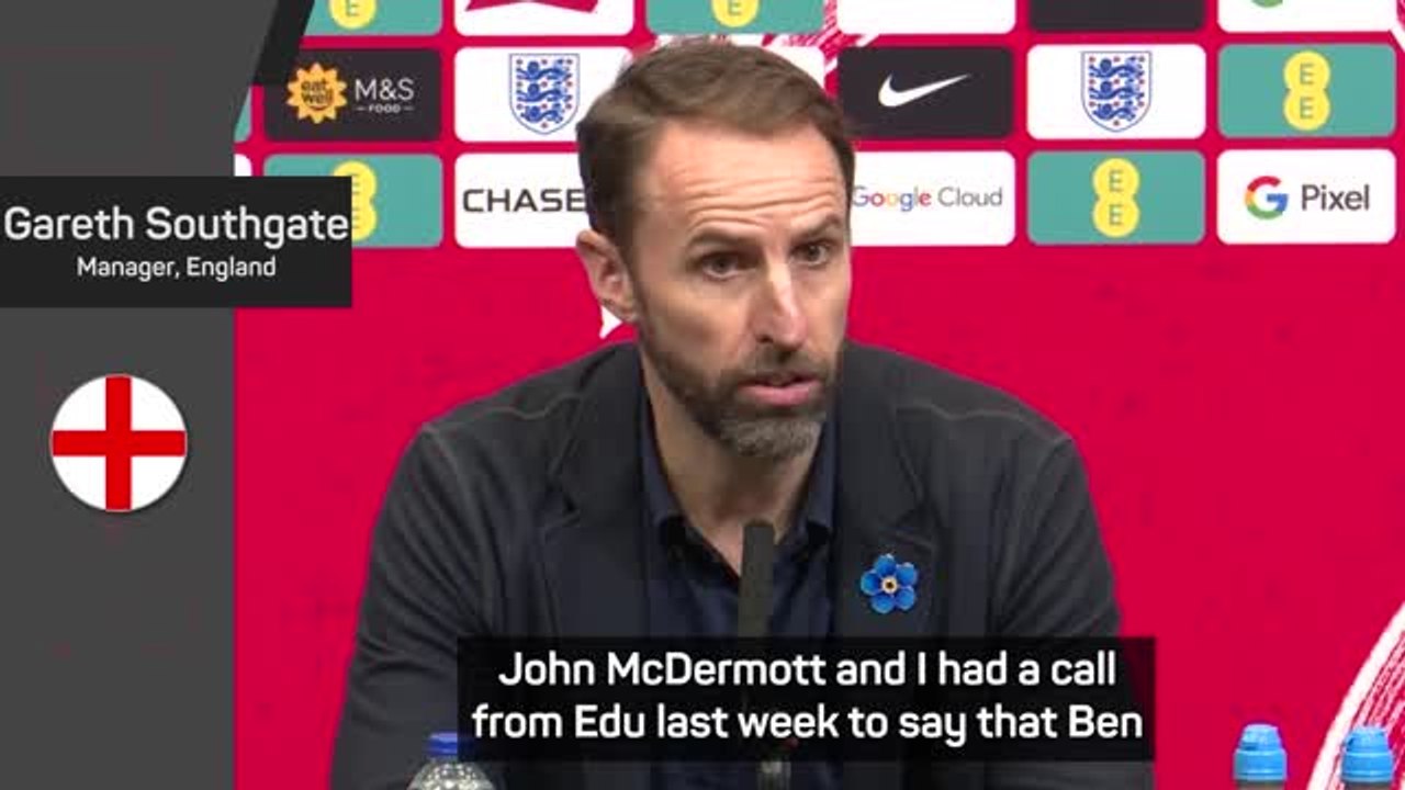 Ben White didn't want England call-up - Southgate