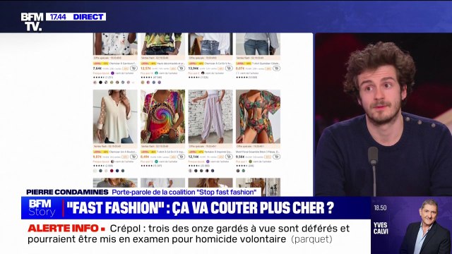 Pénalisation de la fast fashion : Cette loi est historique en France. On est les seuls à avoir fait ça estime ce militant anti fast-fashion