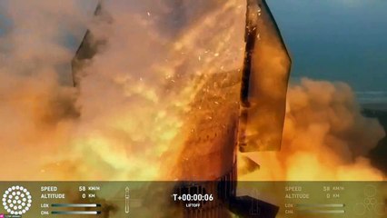 SpaceX perde megafoguete Starship, mas comemora objetivos cumpridos