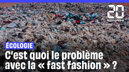 Ecologie : C'est quoi le problème avec la « fast fashion » ?