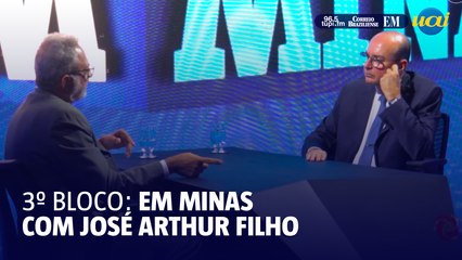 3º bloco | Em Minas com José Arthur Filho - presidente do TJMG
