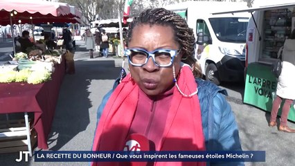 LA RECETTE DU BONHEUR / Que vous inspirent les fameuses étoiles Michelin ?