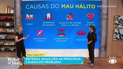 Entenda quais as principais causas do mau hálito | Melhor da Tarde