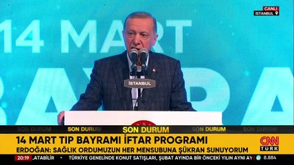 Son dakika: 14 Mart Tıp Bayramı Programı! Cumhurbaşkanı Erdoğan'dan önemli açıklamalar